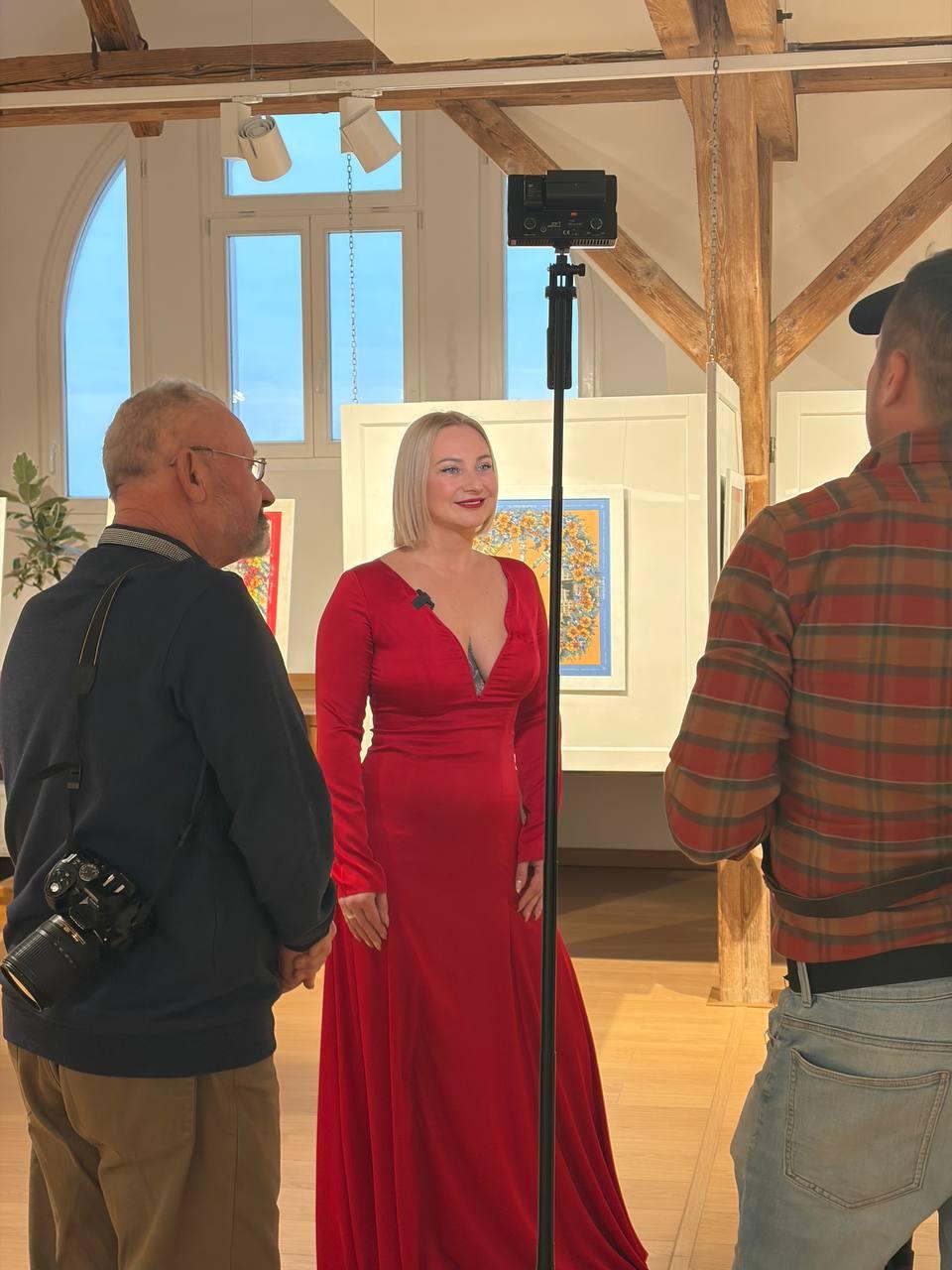 Ribár Natália jubileumi kiállításának megnyitója